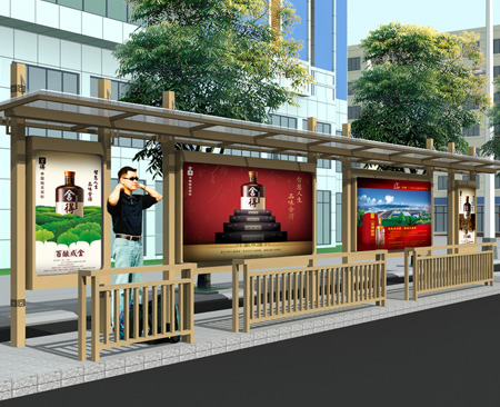 公交候車(chē)亭12