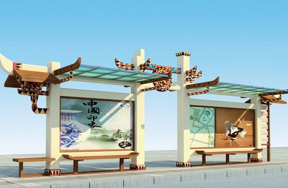 公交候車(chē)亭14